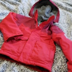 Burton DryRide girls ski coat sz xs kid 3/4